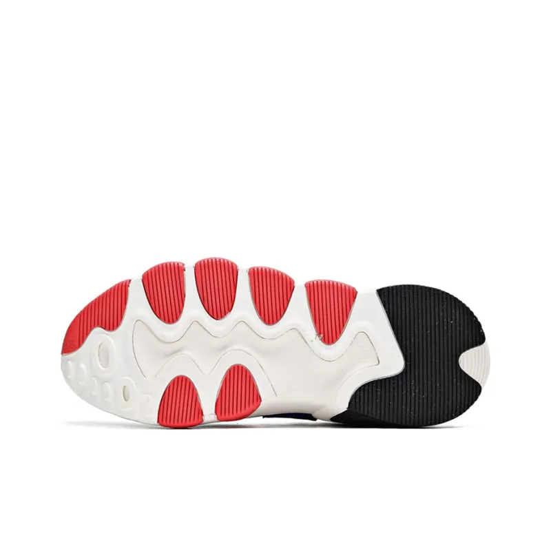 361° Low Top Chunky Sneakers Men's Black Red-4