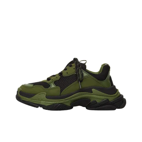 Balenciaga Triple S Dark Green Black