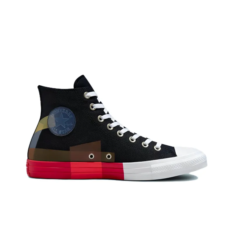 Converse Chuck Taylor All Star High 'Space Racer Black University Red'-1