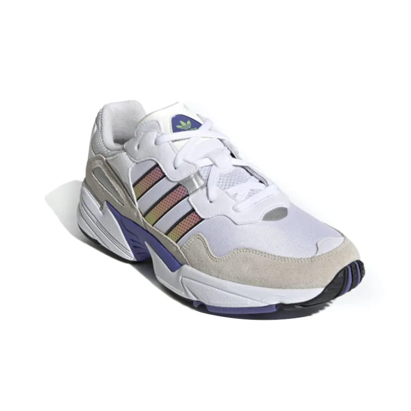 Adidas Originals Yung 96 Breathable Wear Resistant Low Top Casual Dad Shoes White Gray 'White Grey'-2