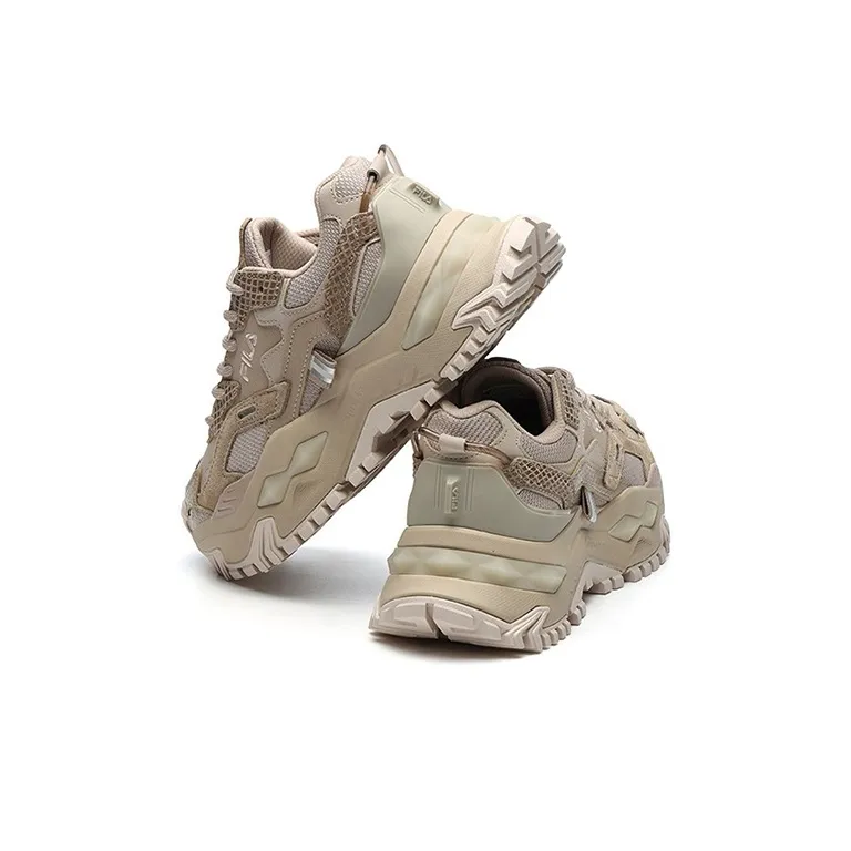 FILA FUSION Bianco Sneakers 'Brown' Women's-3