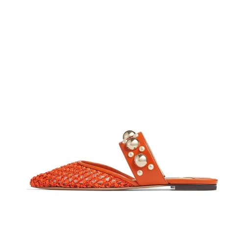 Jimmy Choo Basette Closed Toe Slippers Women's