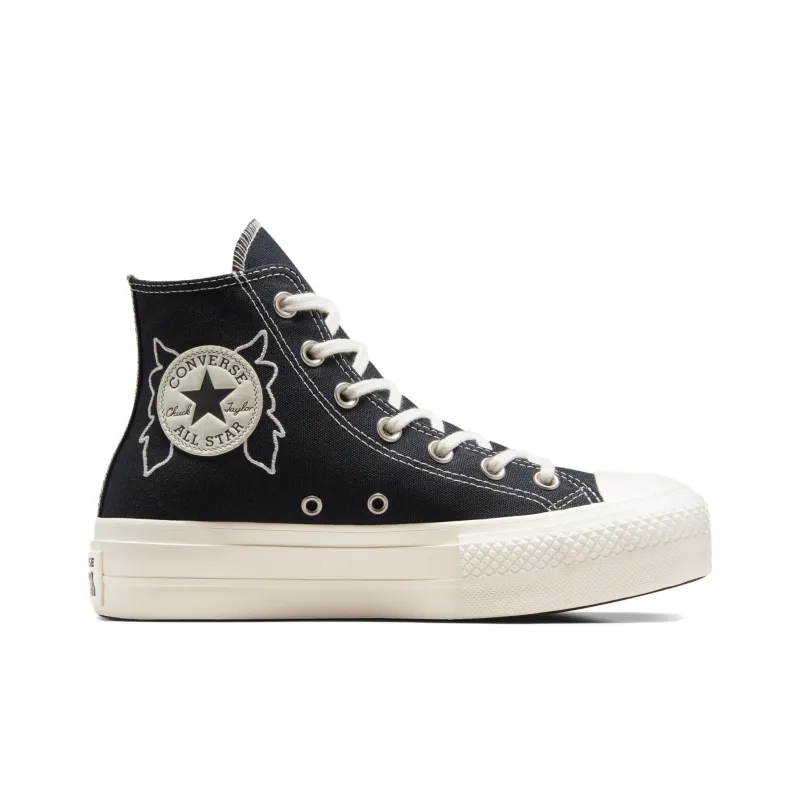 Converse Chuck Taylor All Star Fairy Goddess Lift Platform 'Black' Women's-1