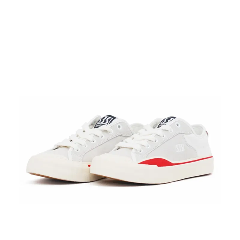 SEW BY SOU NFS Series NFS Collection Anti Slip And Wear Resistant Breathable Cushioning Canvas Shoes Unisex White-1
