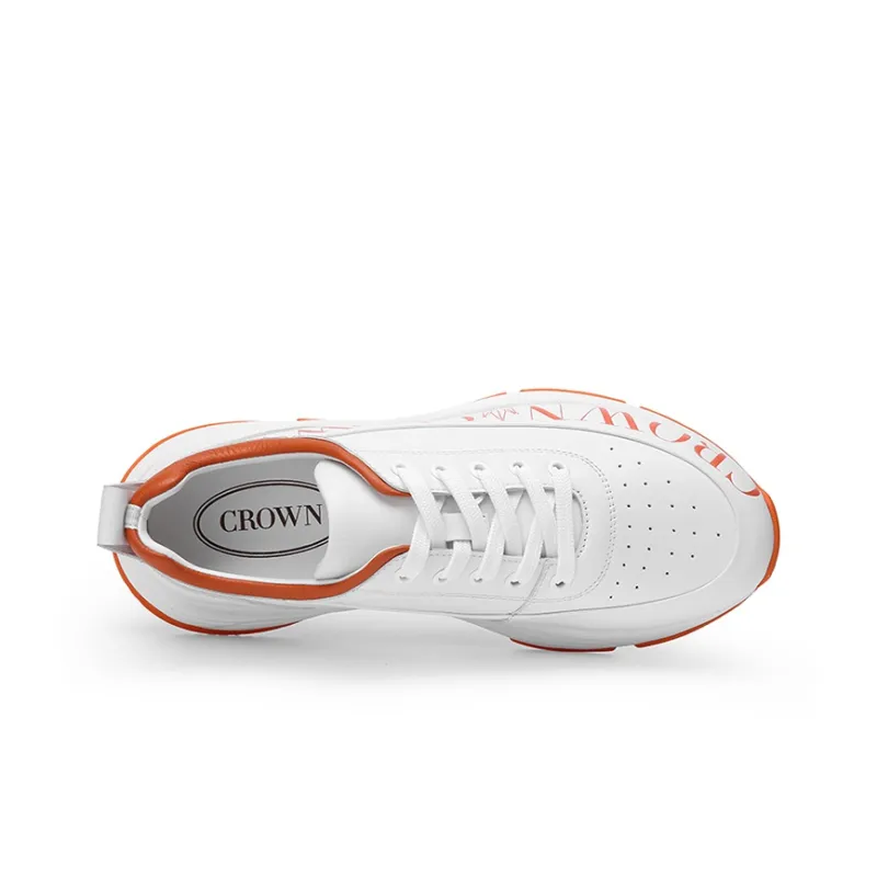 CROWN Wear-Resistant Low-Top Chunky Sneakers Men's-7
