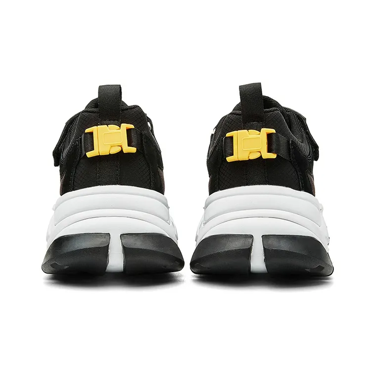 Lee Chunky Sneakers Men Low Top Black Yellow-3