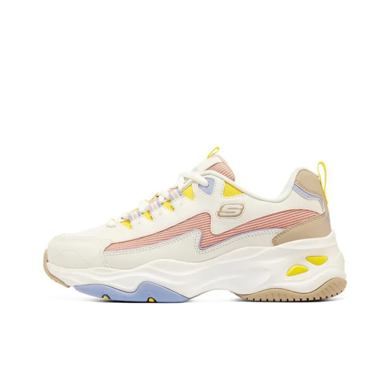 Skechers D'Lites 4.0 'White Pink Blue' Women's-0