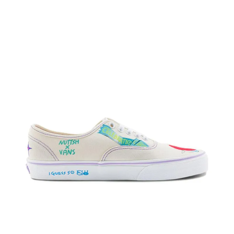 Vans X Nuttsh Authentic Otw 'White Multi color'-1