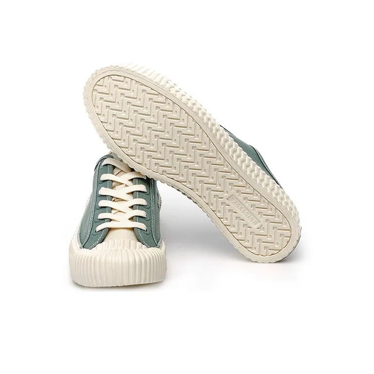 Excelsior Canvas Shoes Unisex Low Top Ore Green-4