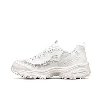 Skechers D Lites 1.0 Running Shoes White Women's