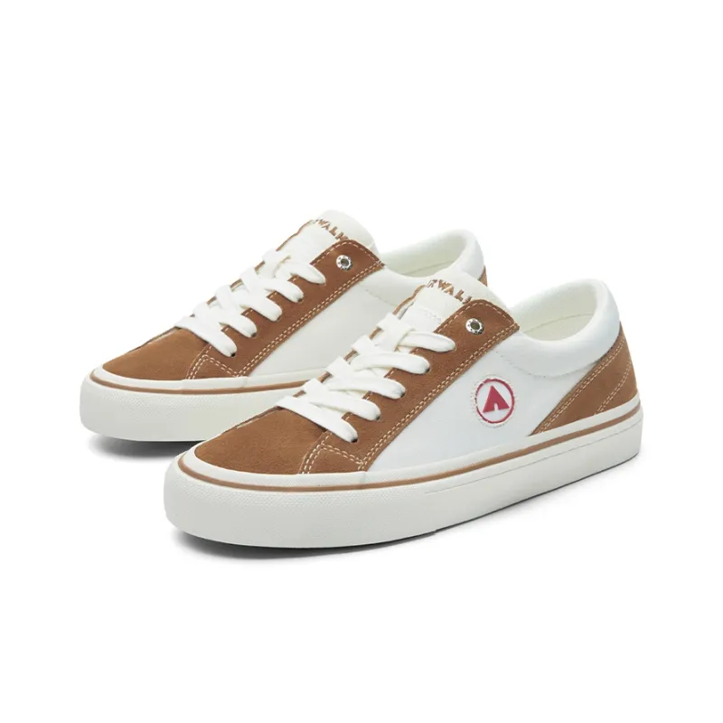 Airwalk Canvas Shoes Unisex Low-Top Brown-1