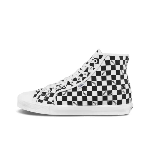 Vans Style 24 Canvas Shoes Unisex High-Top Black/White