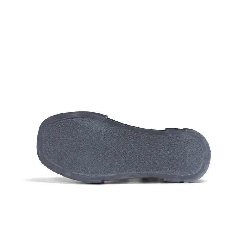 CROOKED CARD Low Top Canvas Shoes Unisex Sky Blue-5