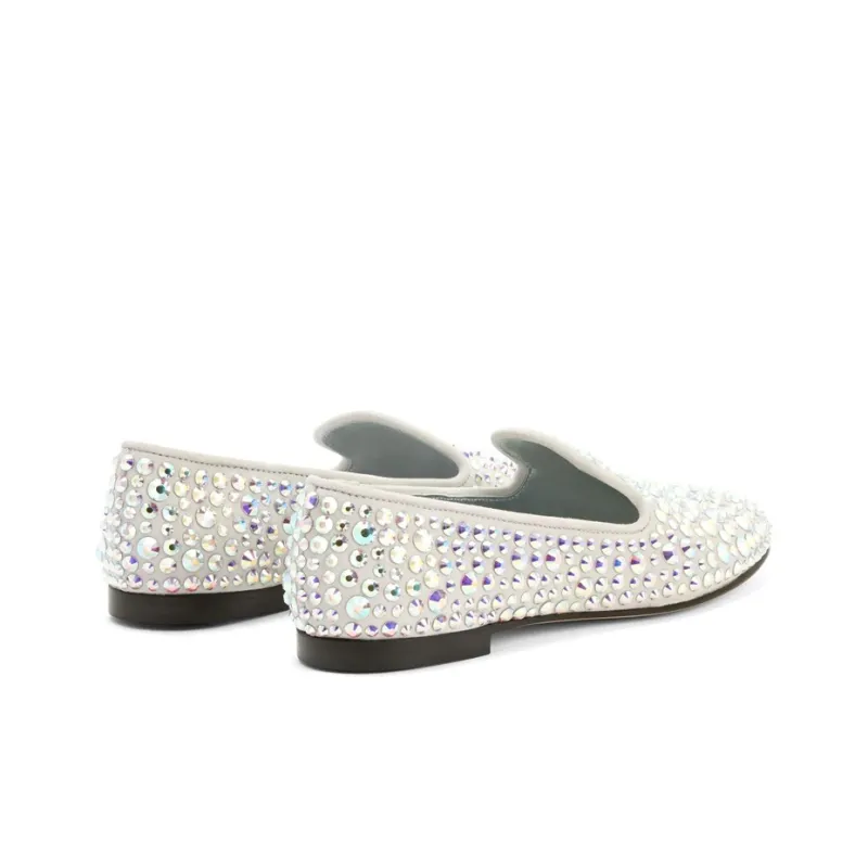 Giuseppe Zanotti/GZ Evangeline Loafers Women's Light Gray-2