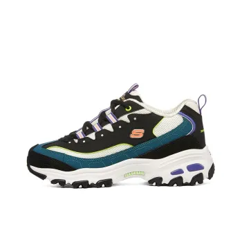 Skechers D'Lites 1.0 'Black Blue Purple' Women's