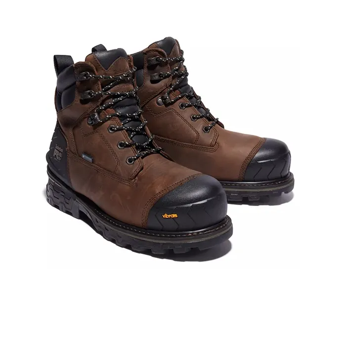 Timberland Boondock Outdoor Boots Men Mid-Top Black/Brown-3