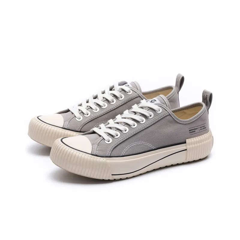 Excelsior Canvas Shoes Unisex Low Top Sky Gray-1