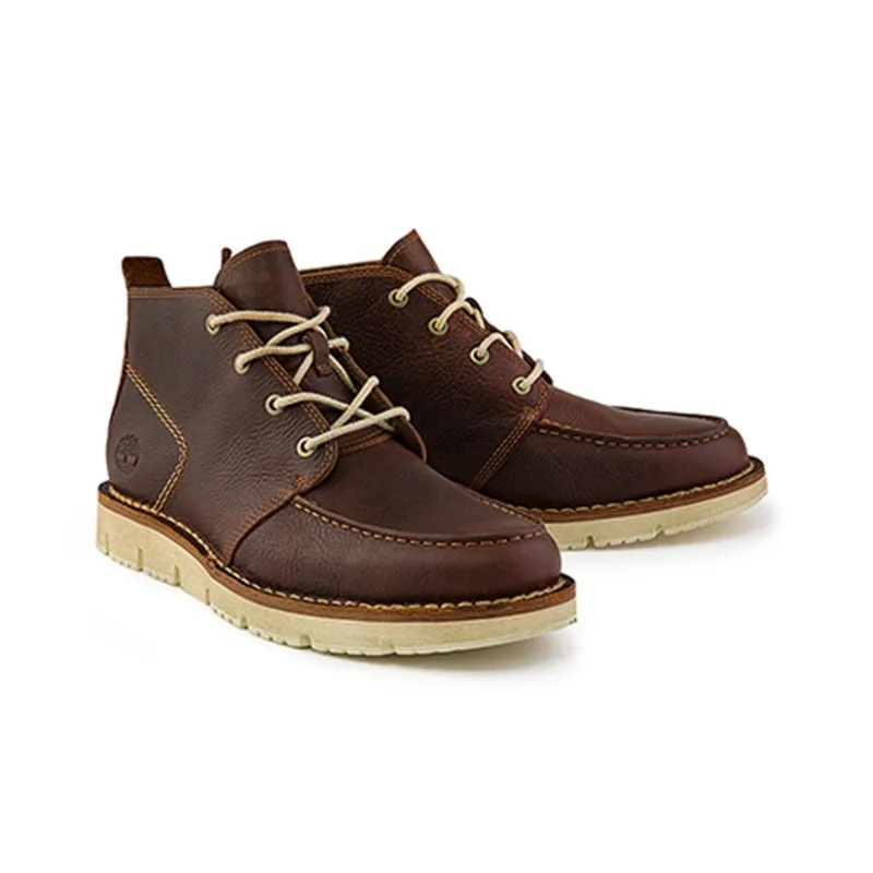 Timberland Westmore Moc Toe Chukka Boots 'Dark Brown'-2