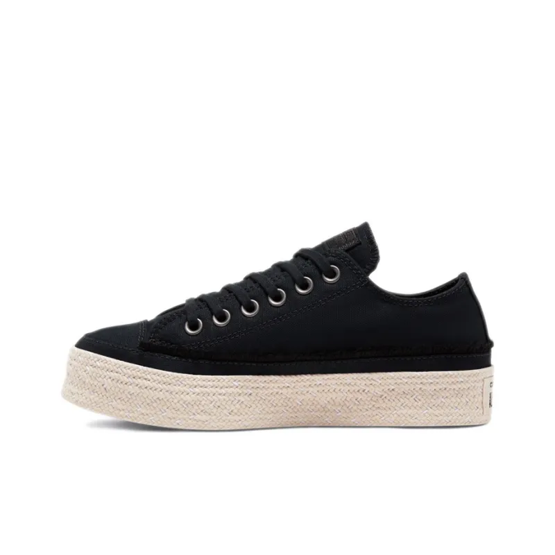 Converse Women's Chuck Taylor All Star Espadrille Low 'Trail To Cove Black' Women's-0