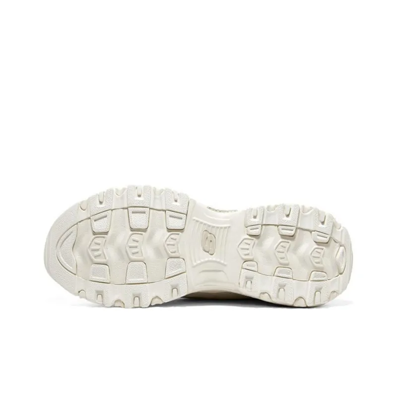 Skechers D'LITES 1.0 'Cream White' Women's-3