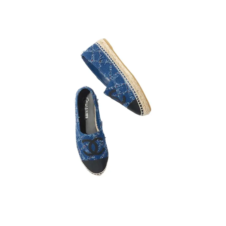 CHANEL Women's Casual Shoes Women's Blue-3