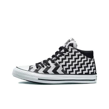Chuck Taylor All Star Women's Converse Madison Mid 'Zigzag Black White' Women's
