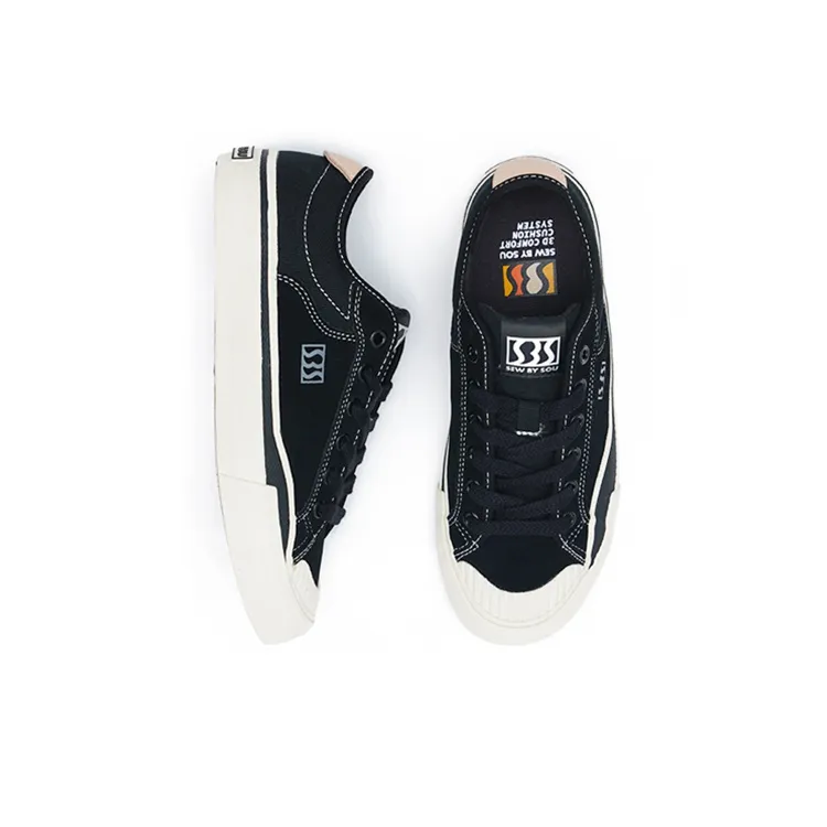 SEW BY SOU NFS Series NFS Collection Canvas Shoes Unisex Black-4