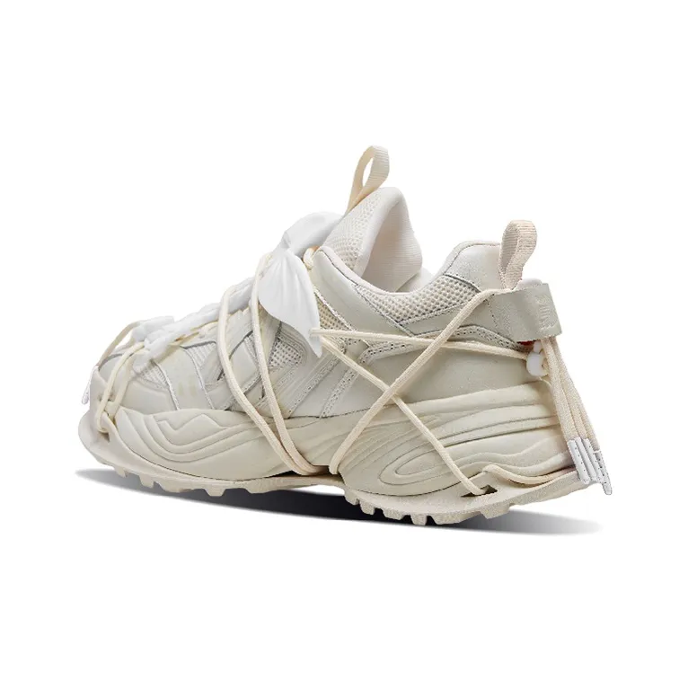 㦱 Wen Ray Low-Top Chunky Sneakers Unisex White-9