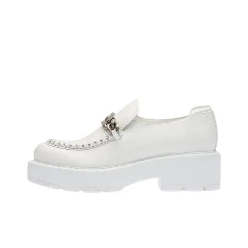 MIU MIU Boyfriend Women's Casual Shoes Women's White