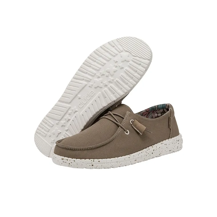 Heydude Canvas Shoes Women's Low Top Timber-5