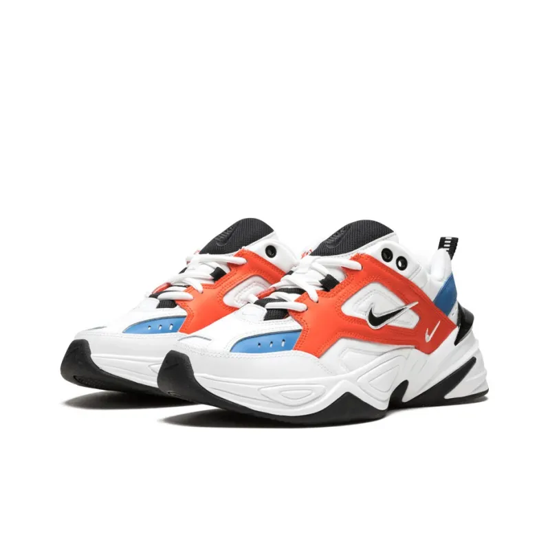 Nike M2K Tekno White Black Orange Women's-2
