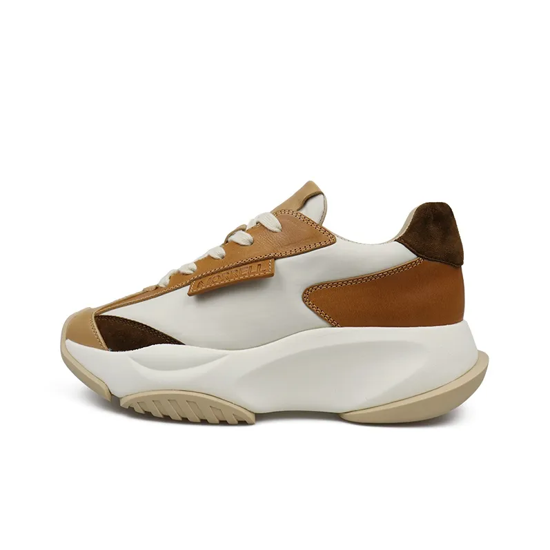 MORRELL MAXIE Chunky Sneakers Women's Low-Top Brown-0