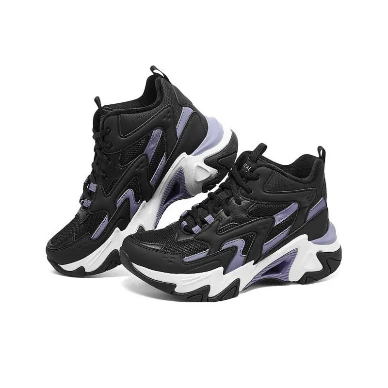Skechers Stamina V6 'Black Purple' Women's-2