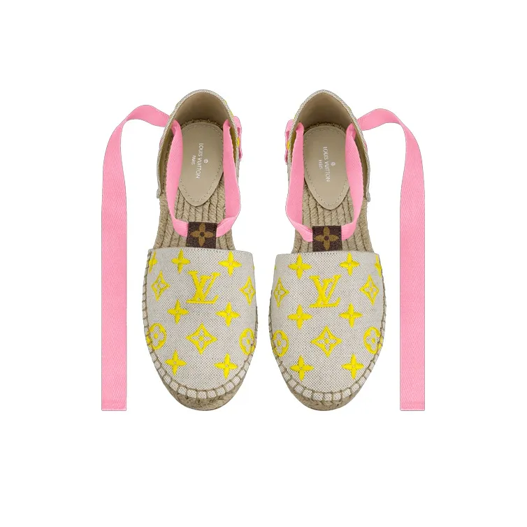 LOUIS VUITTON Starboard Casual Single Shoes Women's Pink-3
