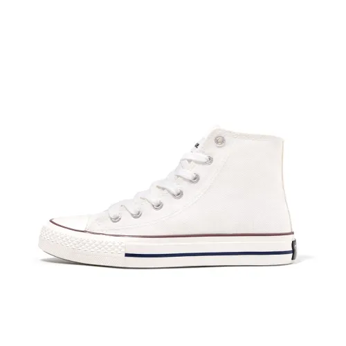 Feiyue Canvas Shoes Unisex High-Top White