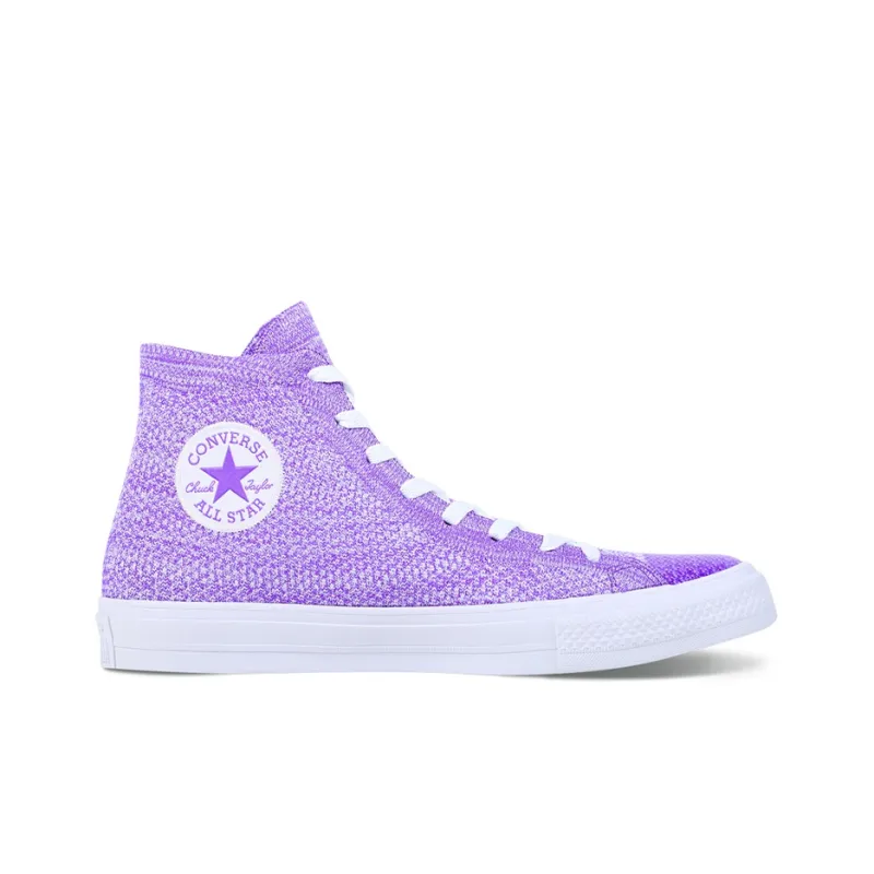 Chuck Taylor All Star Nike X Converse Flyknit High 'Hyper Grape'-1