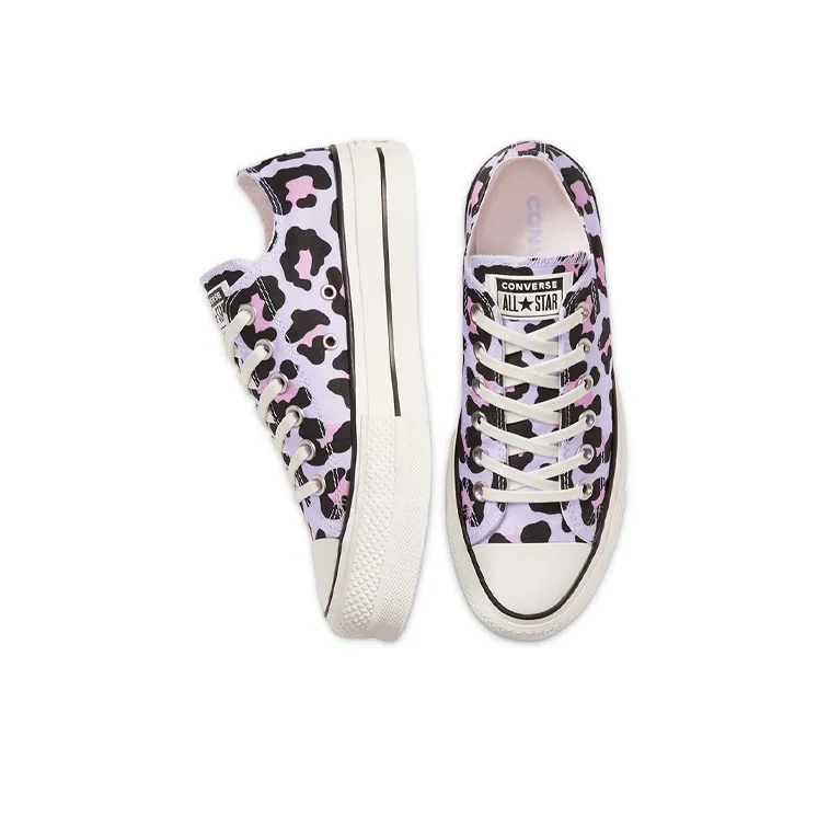Converse Women's Chuck Taylor All Star Lift Low 'Leopard' Women's-3