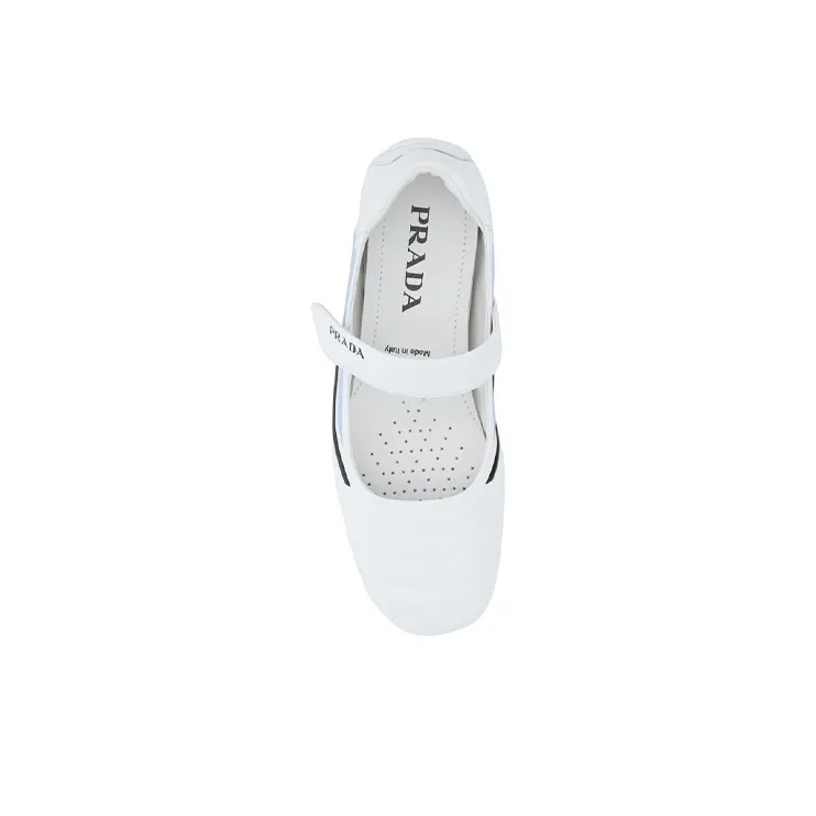 PRADA Casual Single Shoes Women's White-4