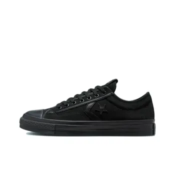 Converse Star Player 76 Anti-Slip And Wear-Resistant Cushioning Coverage Low-Top Canvas Shoes Unisex Black