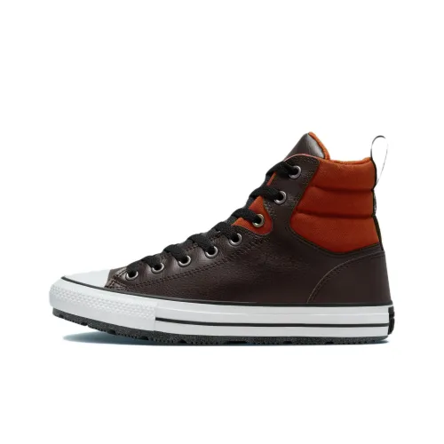 Converse Chuck Taylor All Star Canvas Shoes Unisex High-Top Black/Brown