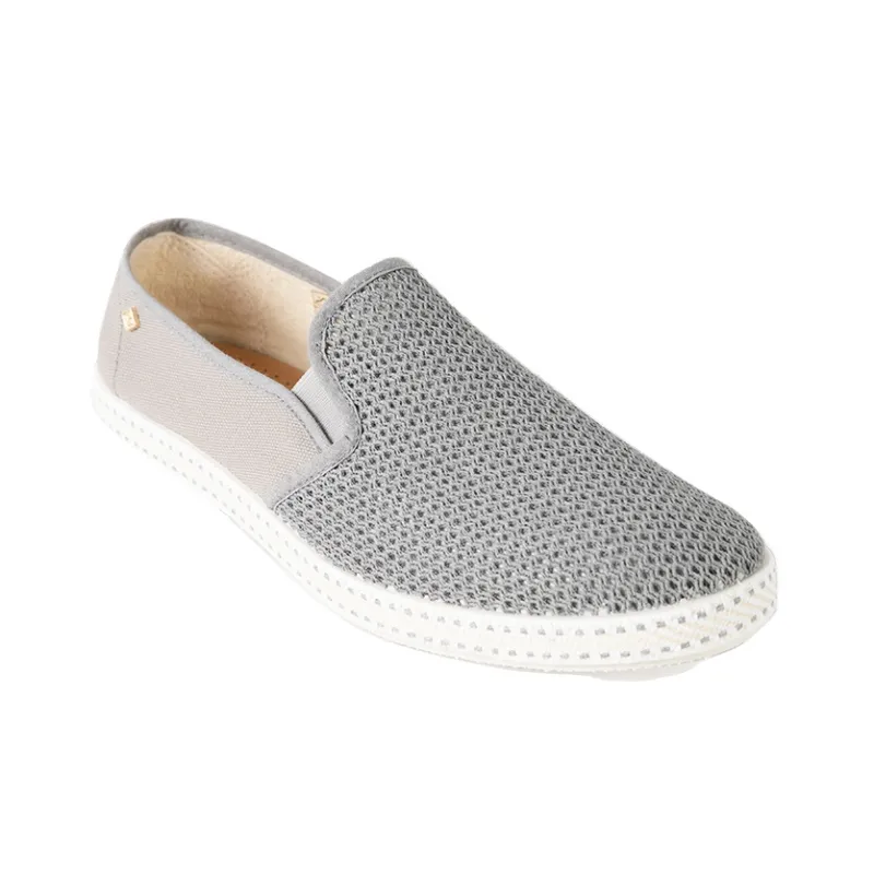 Rivieras Women's Casual Shoes Unisex Low Top Gray-2