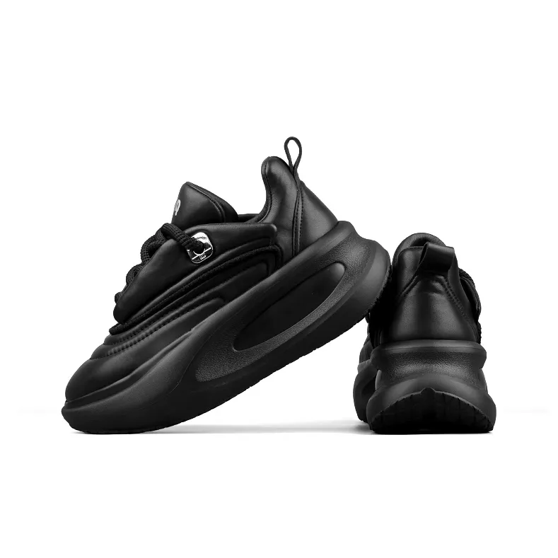 LOHAN·SIR Rebel Model Height Increasing Wear-Resistant Lightweight Slip-Resistant Low-Top Chunky Sneakers Men's-8