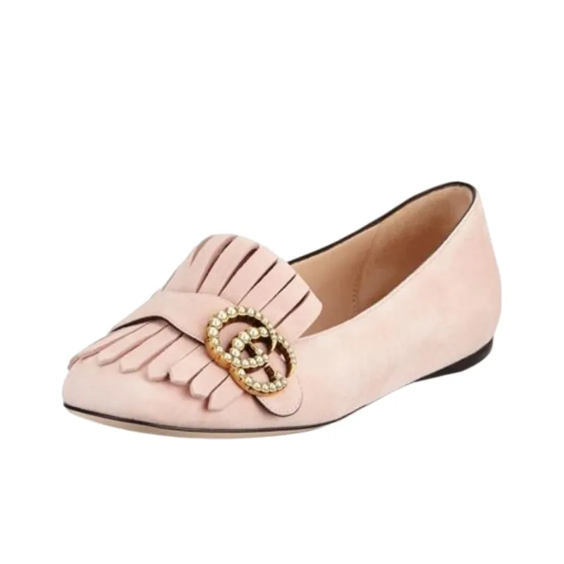 GUCCI GG Marmont Women's Casual Shoes Women's Pink-2
