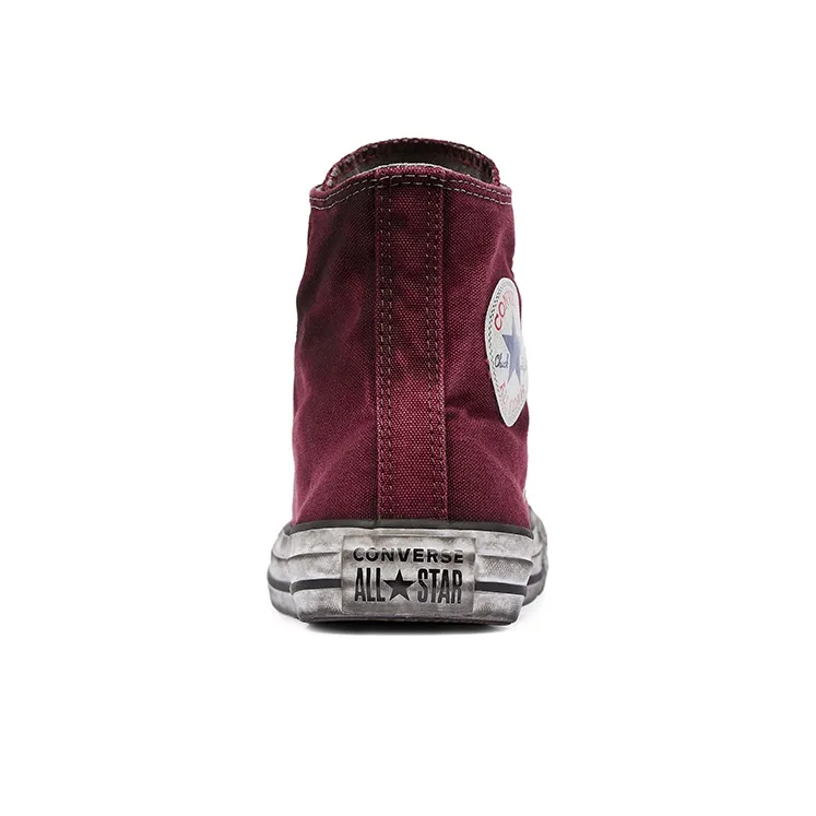 Converse Chuck Taylor All Star Canvas Smoke High Top 'Red'-3