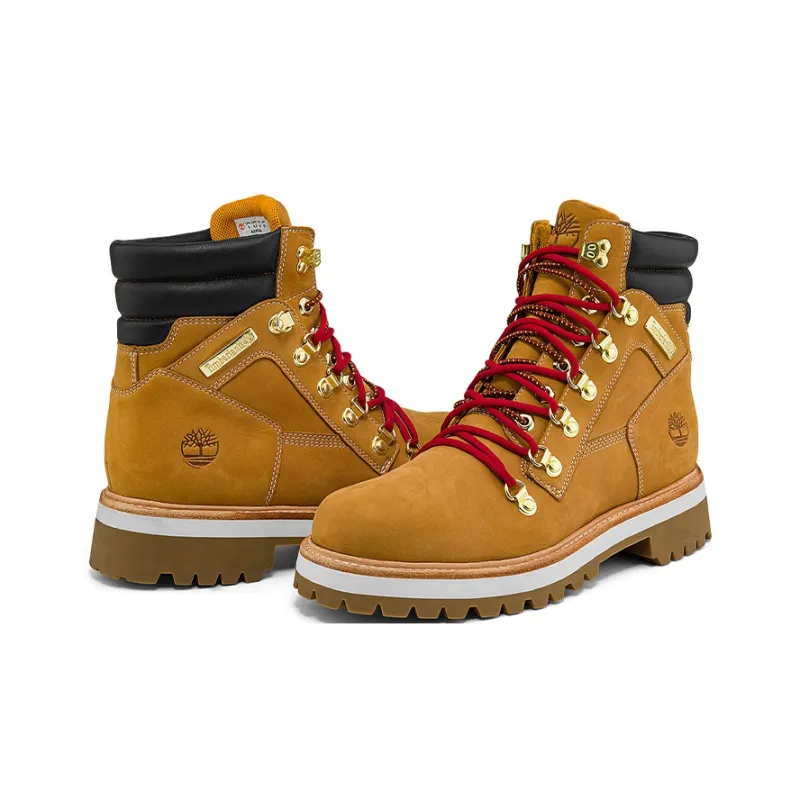 Timberland 6 Inch Premium Vibram Waterproof Boot 'Wheat Nubuck'-4