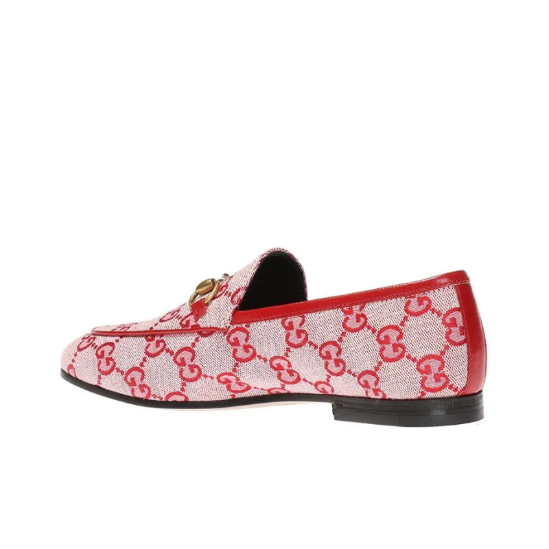 GUCCI Jordaan Casual Single Shoes Women's Pink-2
