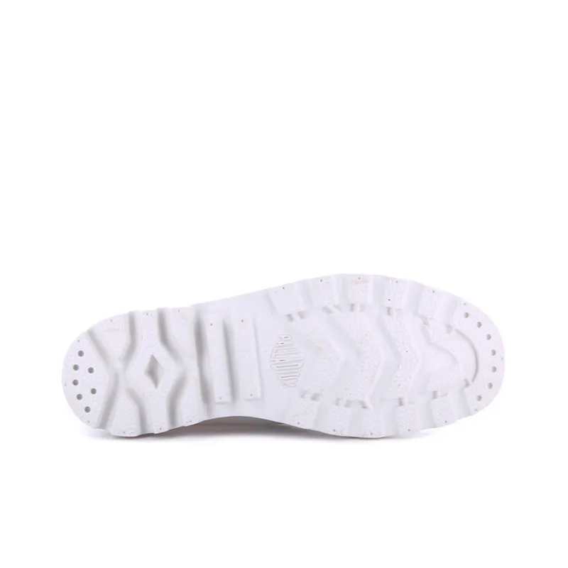 Palladium Pampa Hi Ticket To Earth Anti-Slip Wear-Resistant High-Top Canvas Shoes Unisex White-3