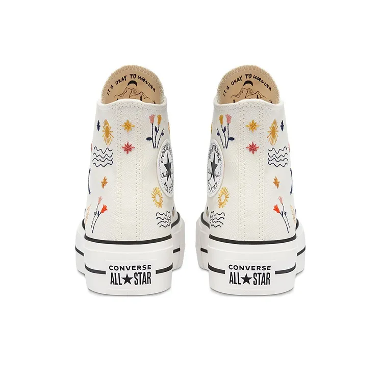 Converse Chuck Taylor All Star Platform It's Okay To Wander Women's-3