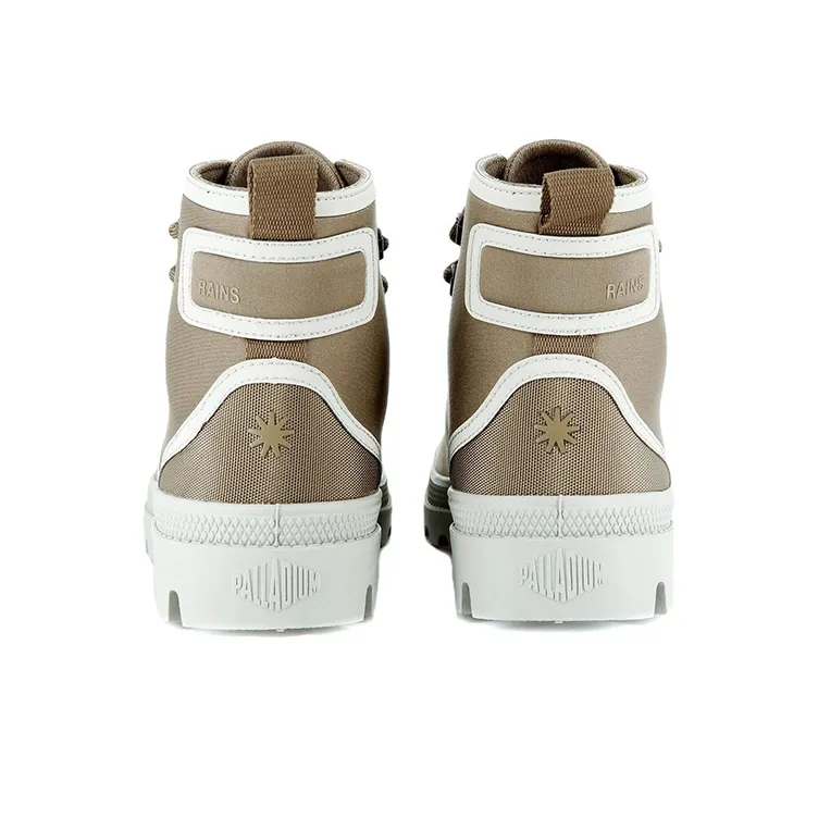 Palladium Pampa Rains Anti-Slip And Wear-Resistant Breathable High-Top Canvas Shoes Unisex-4