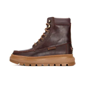 Timberland Ray City Moc Toe Chukka Boots 'Brown Regenerative Leather' Women's
